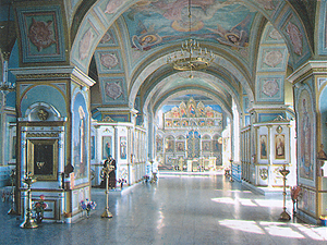 Покровский
собор - вид изнутри